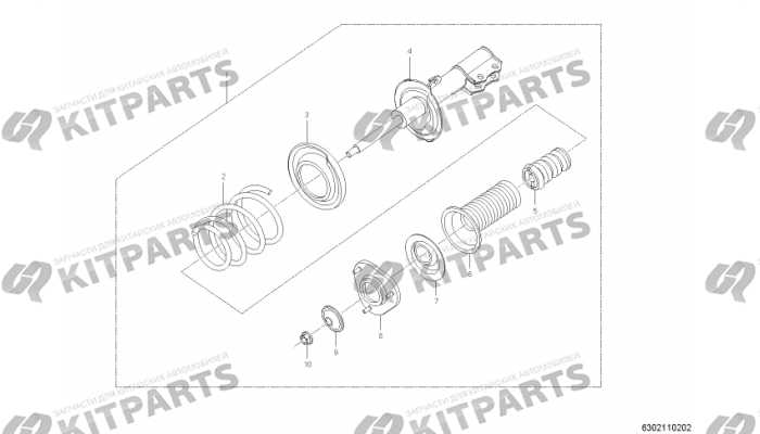 Амортизатор передний Lifan