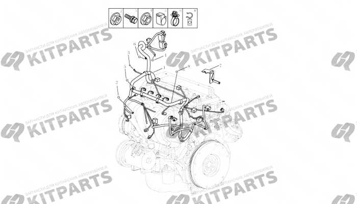 ENGINE WIRE HARNESS Geely Emgrand X7