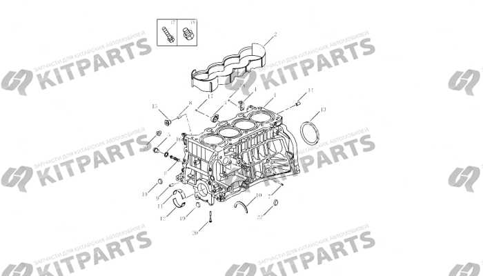 Блок цилиндров [JLD-4G24-A31\A37] Geely Atlas