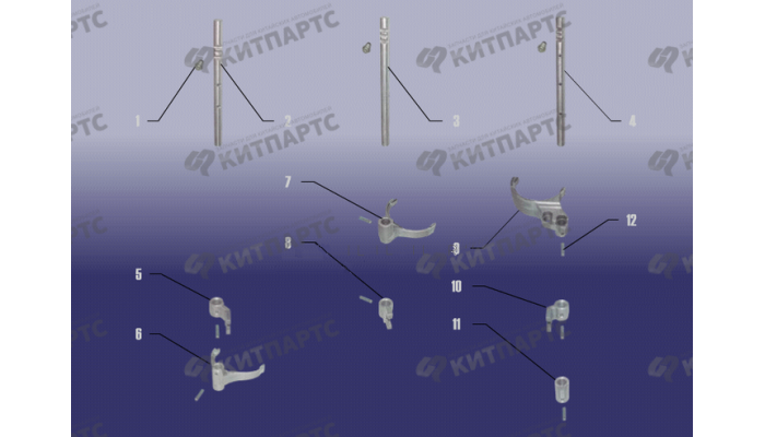 Вилки переключения передач Chery